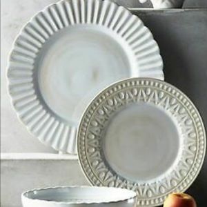 Anthropologie Dinnerware 4x Dinner Plates & Bowls